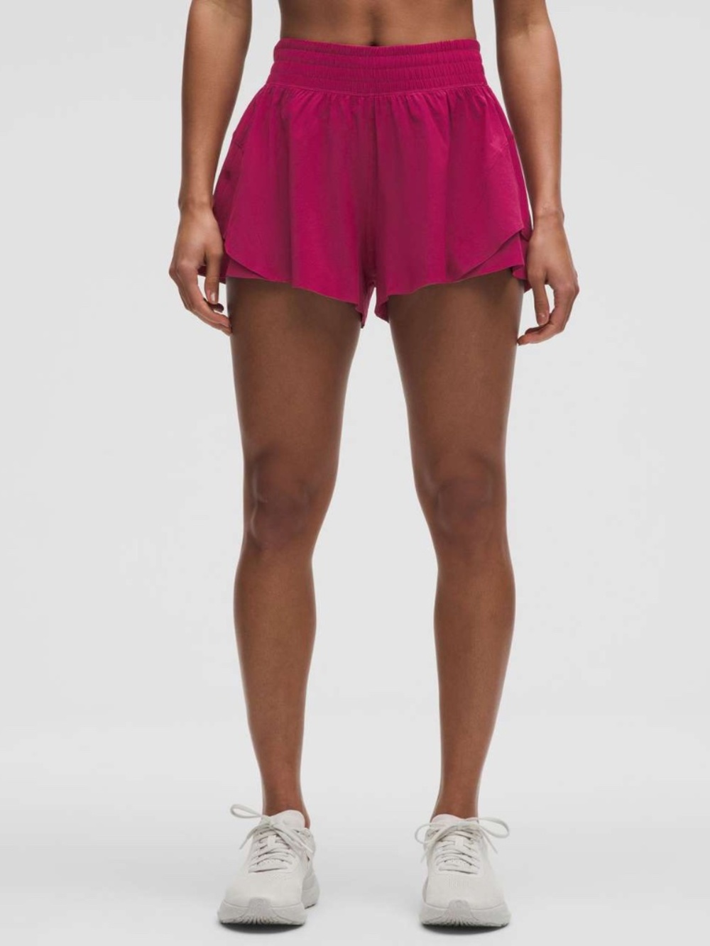 Lululemon Shake It Out High-Rise Running Short 2.5" Magenta Smoke Sz Medium❤️